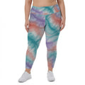 Sunset Tie Dye High-Waist Leggings
