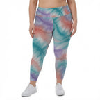 Sunset Tie Dye High-Waist Leggings