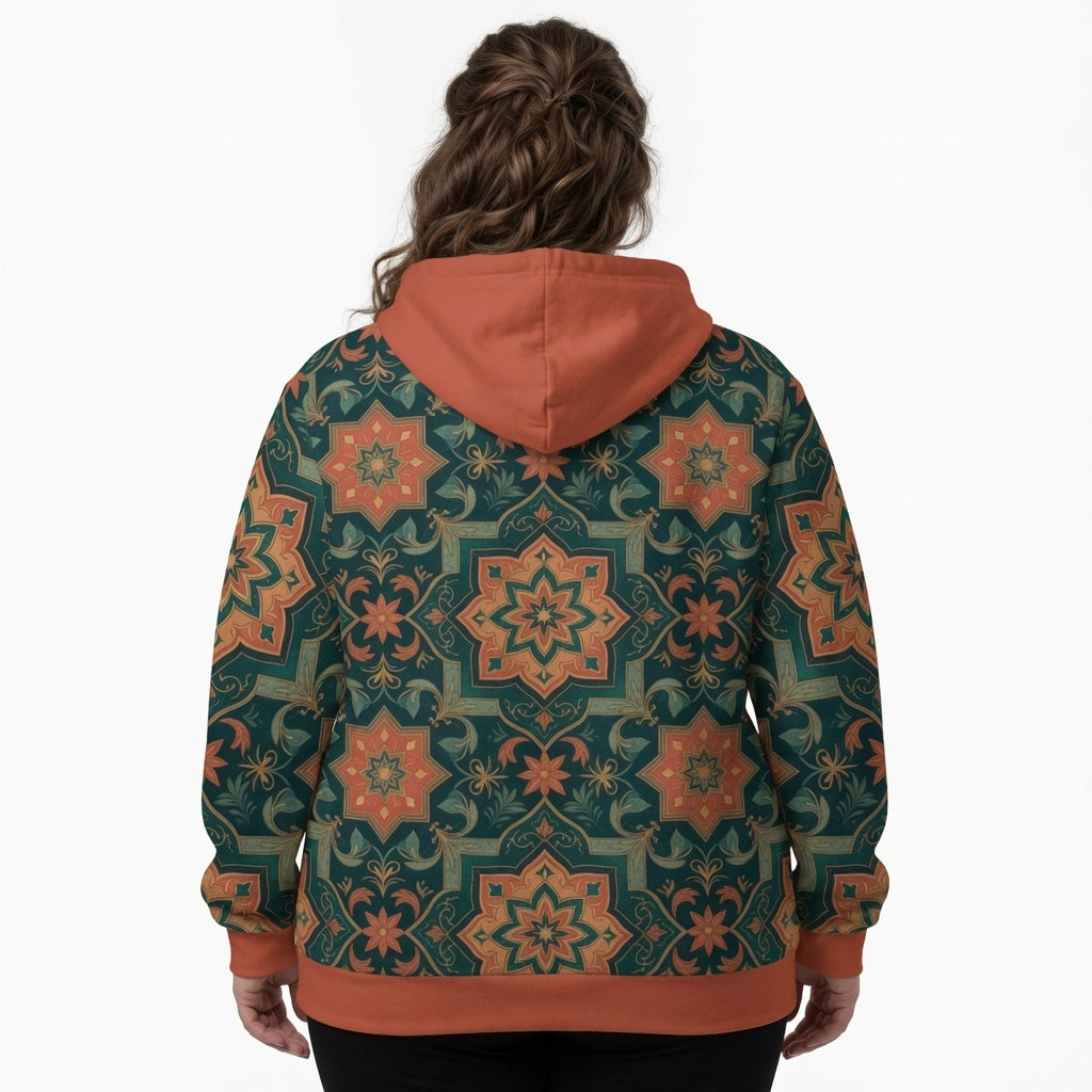 Moroccan Oasis Pullover Hoodie
