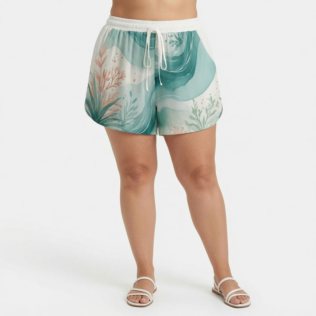 Ocean Breeze Drawstring Shorts