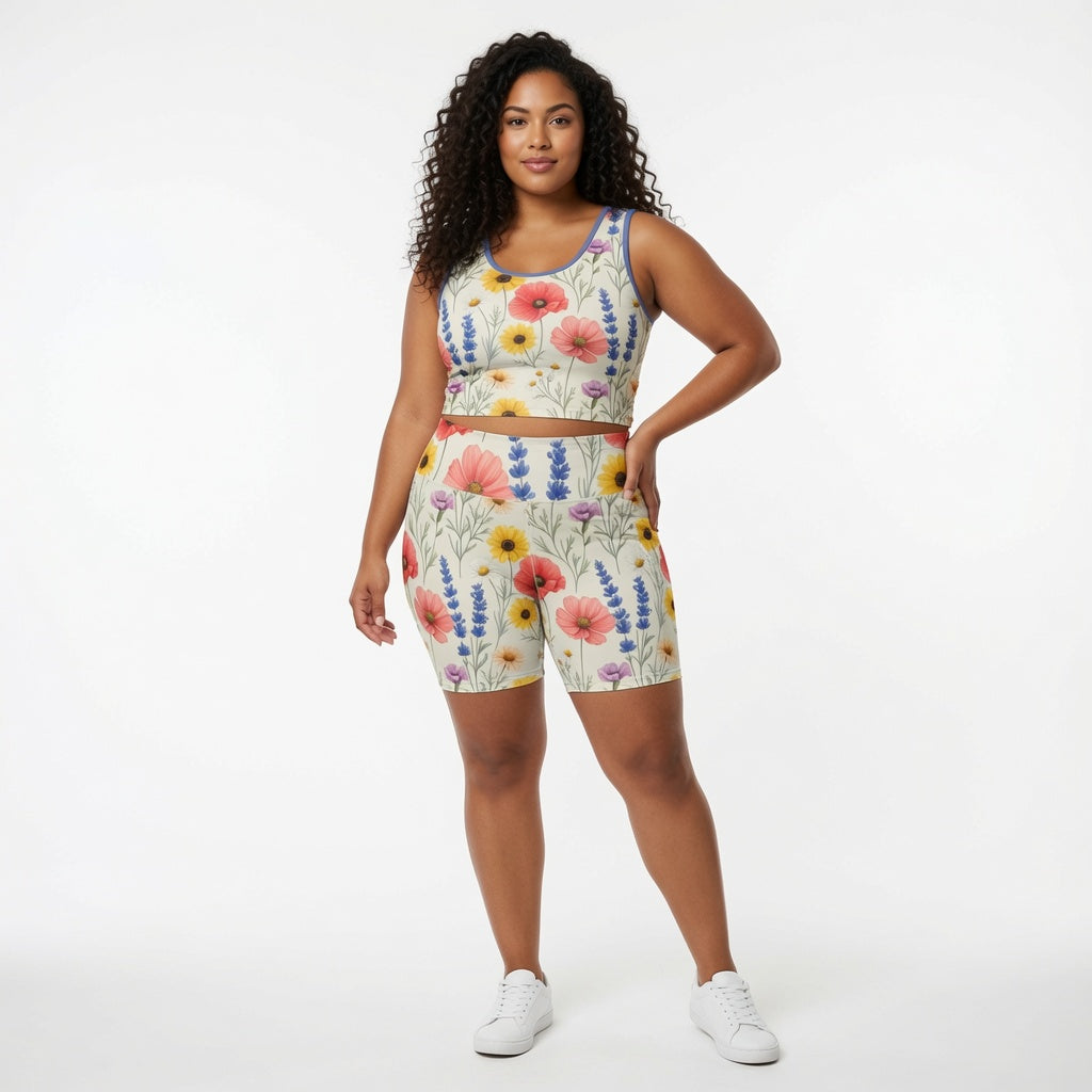 Wildflower Riviera Yoga Set