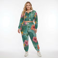 Miami Paradise Crop Hoodie Set