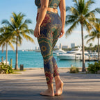 Jewel Mandala High-Waist Leggings