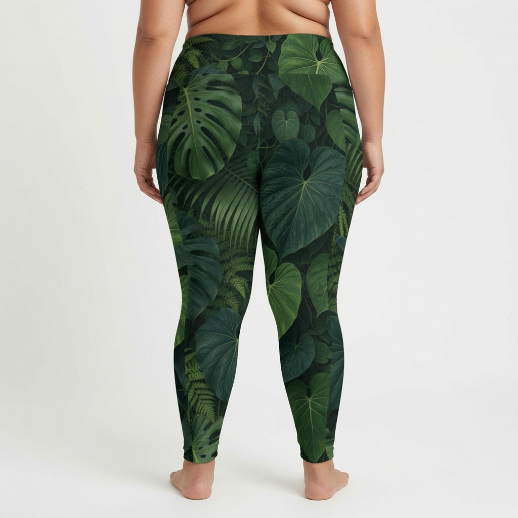Wild Rainforest High-Waist Pocket Leggings