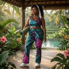 Fern Noir Flare Leggings