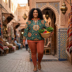 Moroccan Oasis Pullover Hoodie
