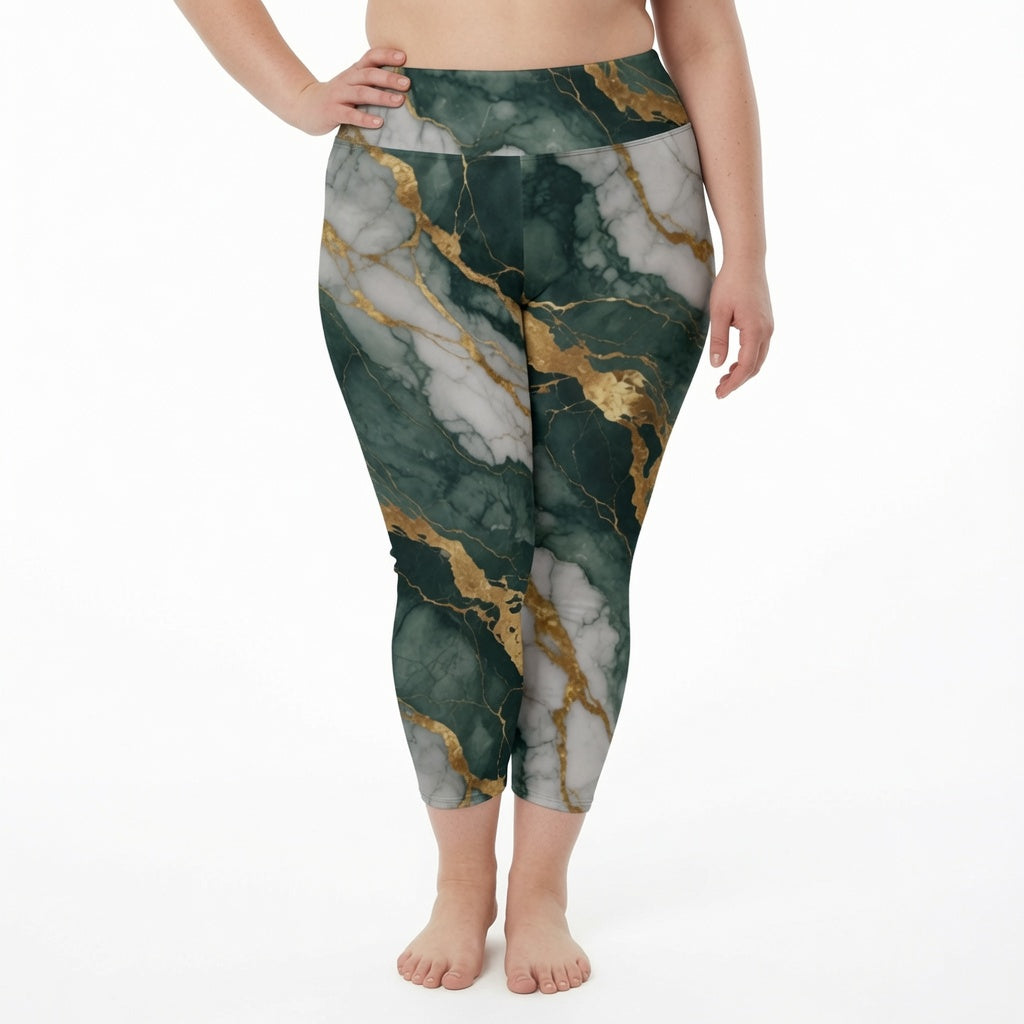Jade Luxe High-Waist Leggings