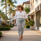 Lavender Bloom Retreat Leggings