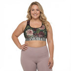Crimson Garden Padded Sports Bra