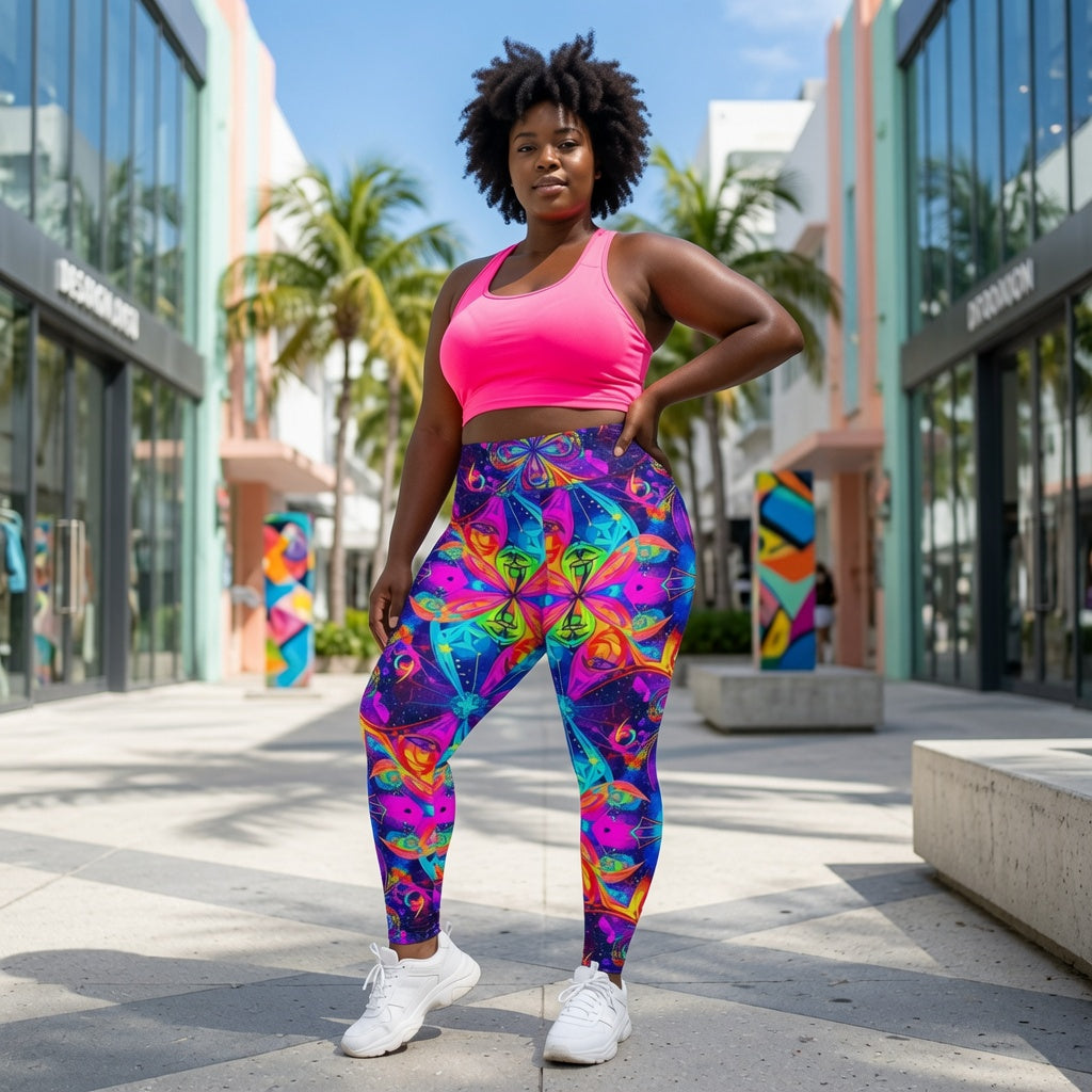 Volt Shatter Plus Size Leggings