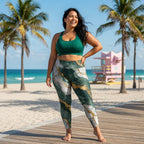 Jade Luxe High-Waist Leggings