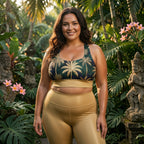 Palm Noir High Intensity Sports Bra