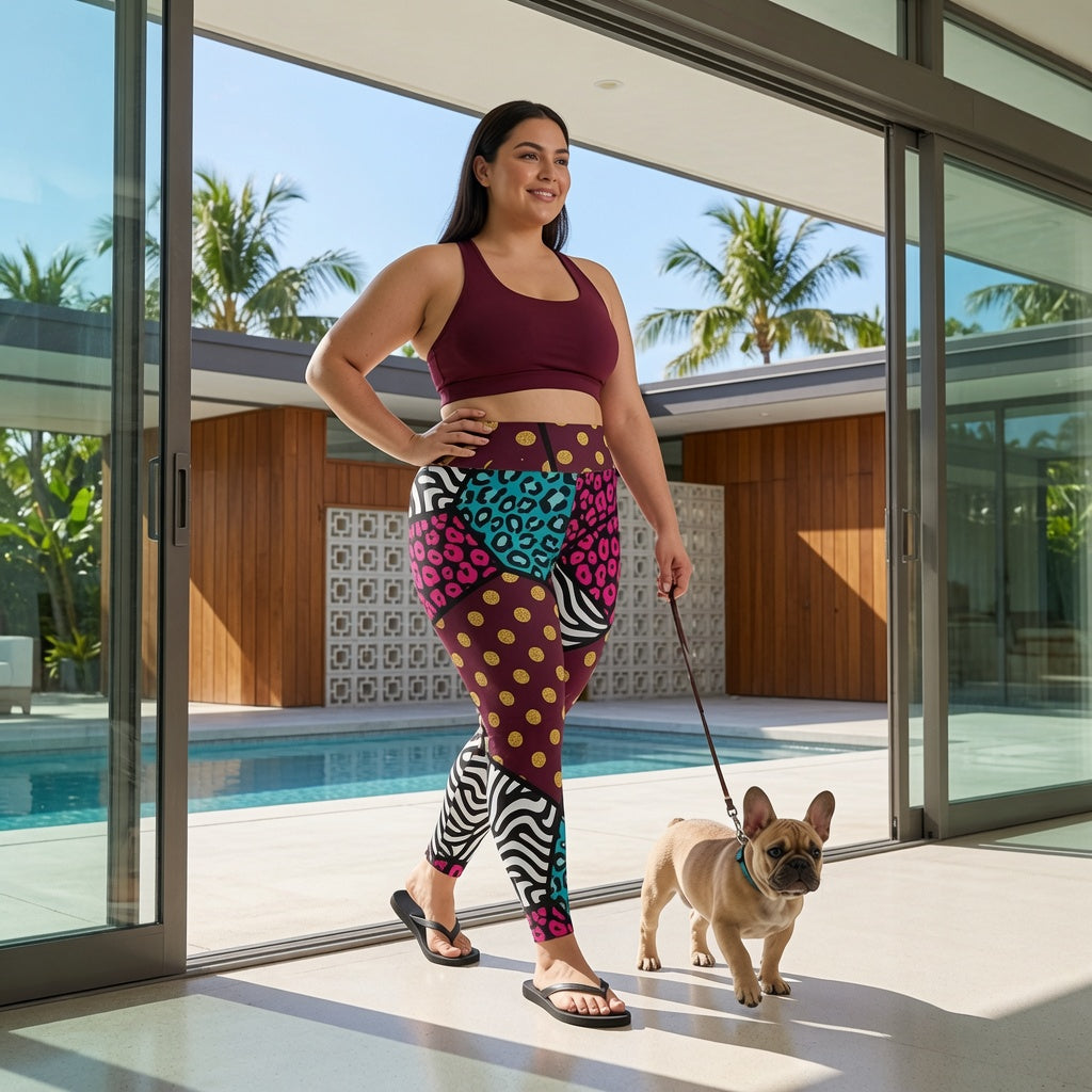 Fiesta Riot Plus Size Leggings