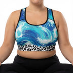 Tidal Wave Padded Sports Bra