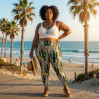 Cactus Luxe Plus Size Leggings