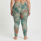 Coastal Boho Pocket High-Waist Leggings