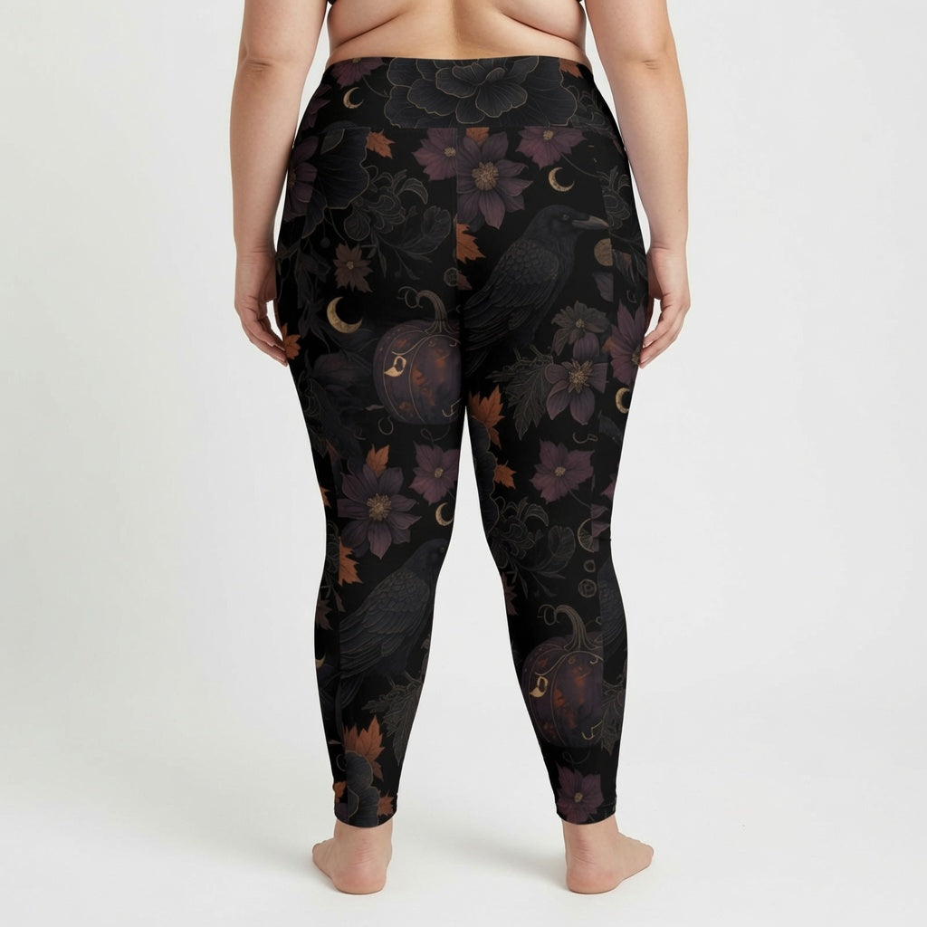Raven High-Waist Pocket Leggings