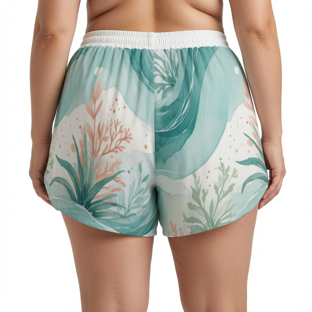 Ocean Breeze Drawstring Shorts