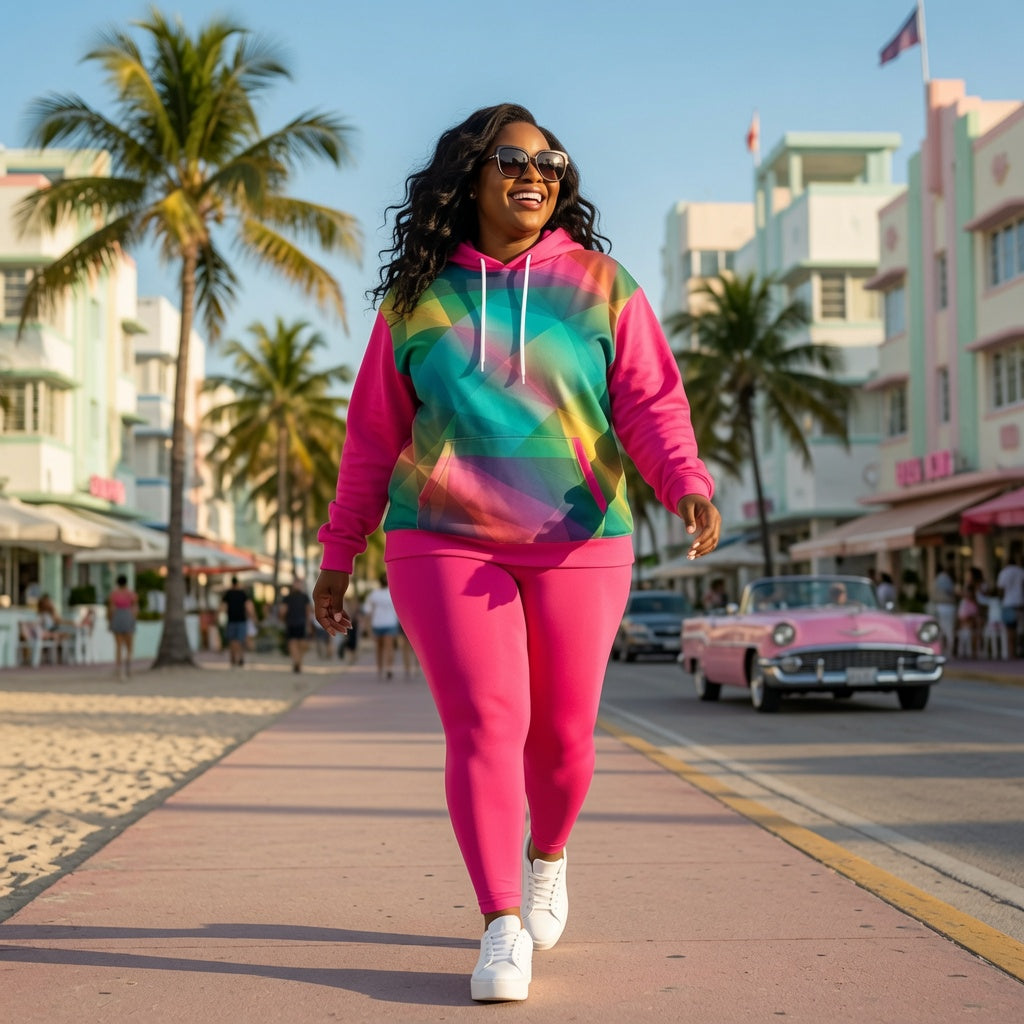 Prism Burst Pullover Hoodie