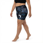 Moonshard High-Waist Biker Shorts