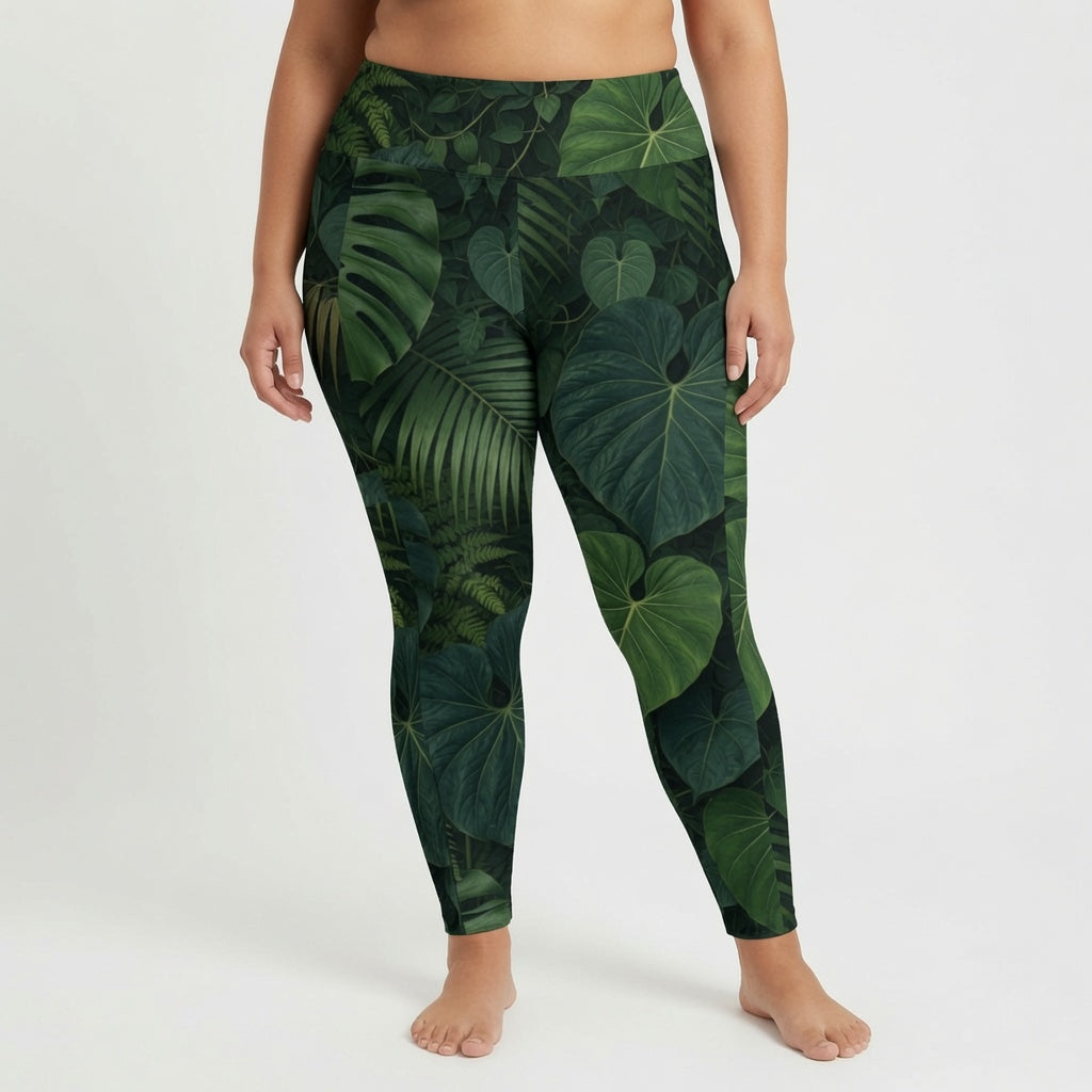 Wild Rainforest High-Waist Pocket Leggings