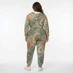 Sun Goddess Crop Hoodie Jogger Set