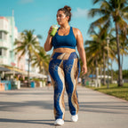 Baroque Flow Flare Leggings