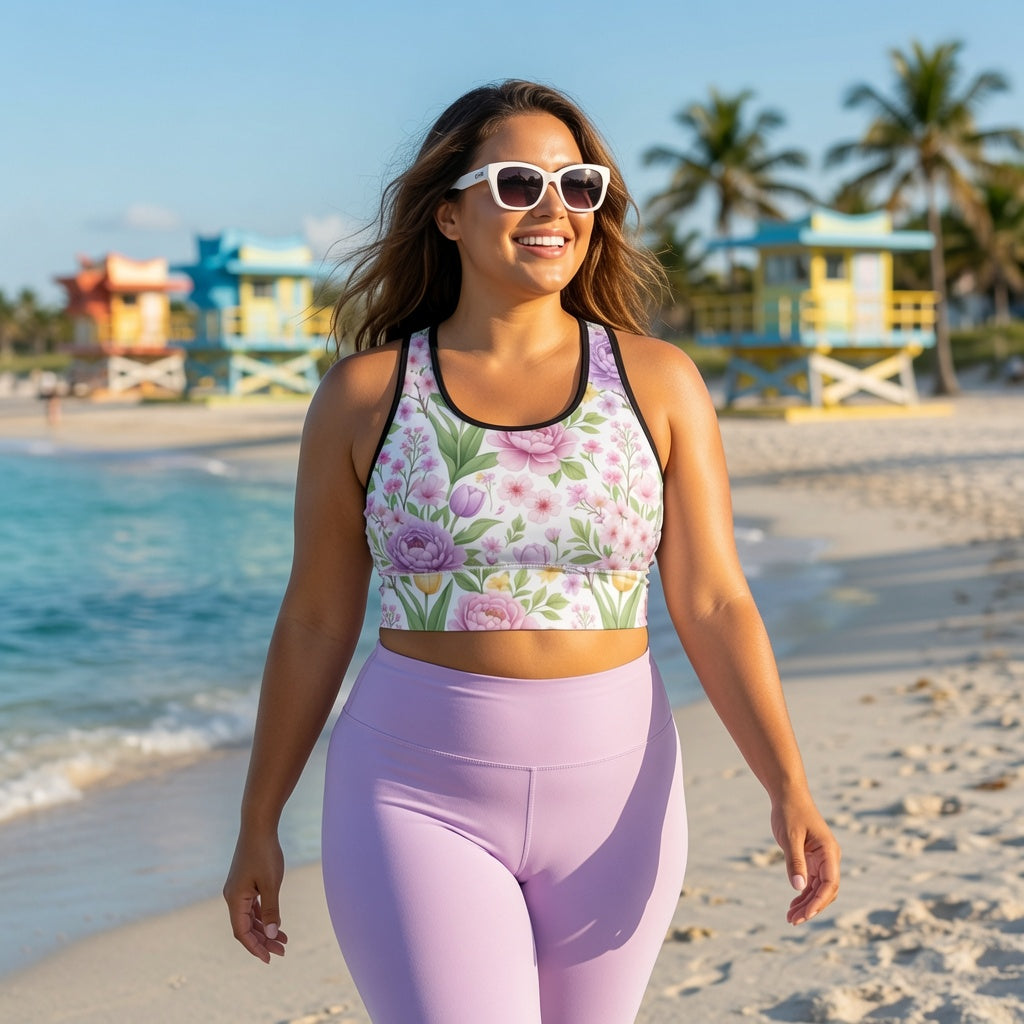 Fresh Bloom Sports Bra