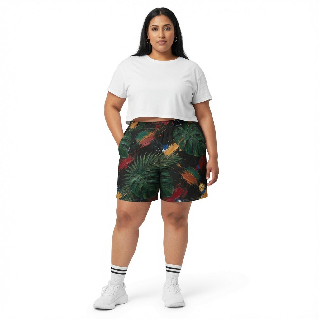 Jungle Luxe Long Shorts