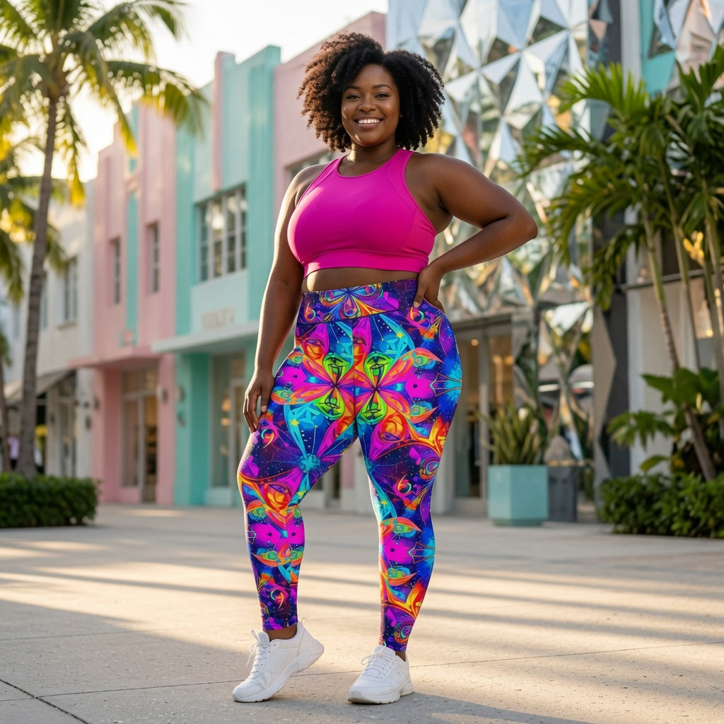Volt Shatter Plus Size Leggings
