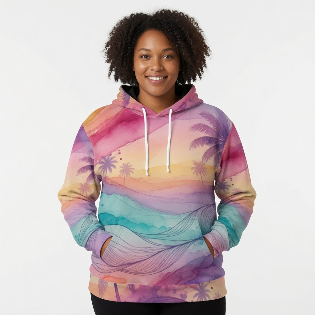 Sunset Paradise Pullover Hoodie