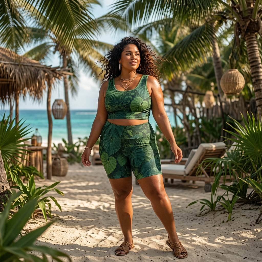 Botanical Paradise Yoga Set