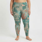 Coastal Boho Pocket High-Waist Leggings