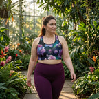 Celestial Bloom Sports Bra