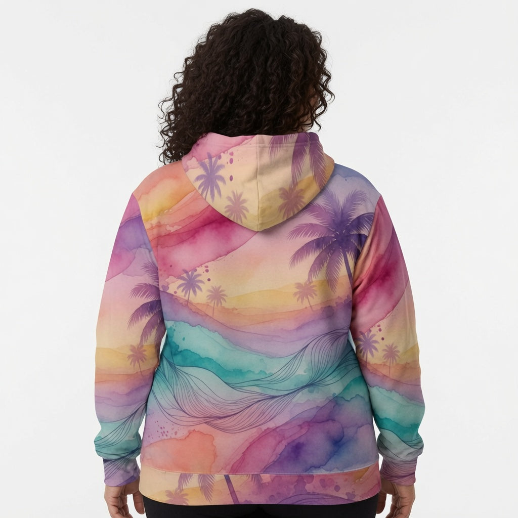 Sunset Paradise Pullover Hoodie