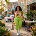 Hibiscus Bloom High Impact Bra