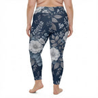 Midnight Bloom High Waist Leggings