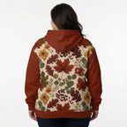 Autumn Botanicals Pullover Hoodie