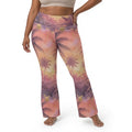 Sunset Palms Flare Pants
