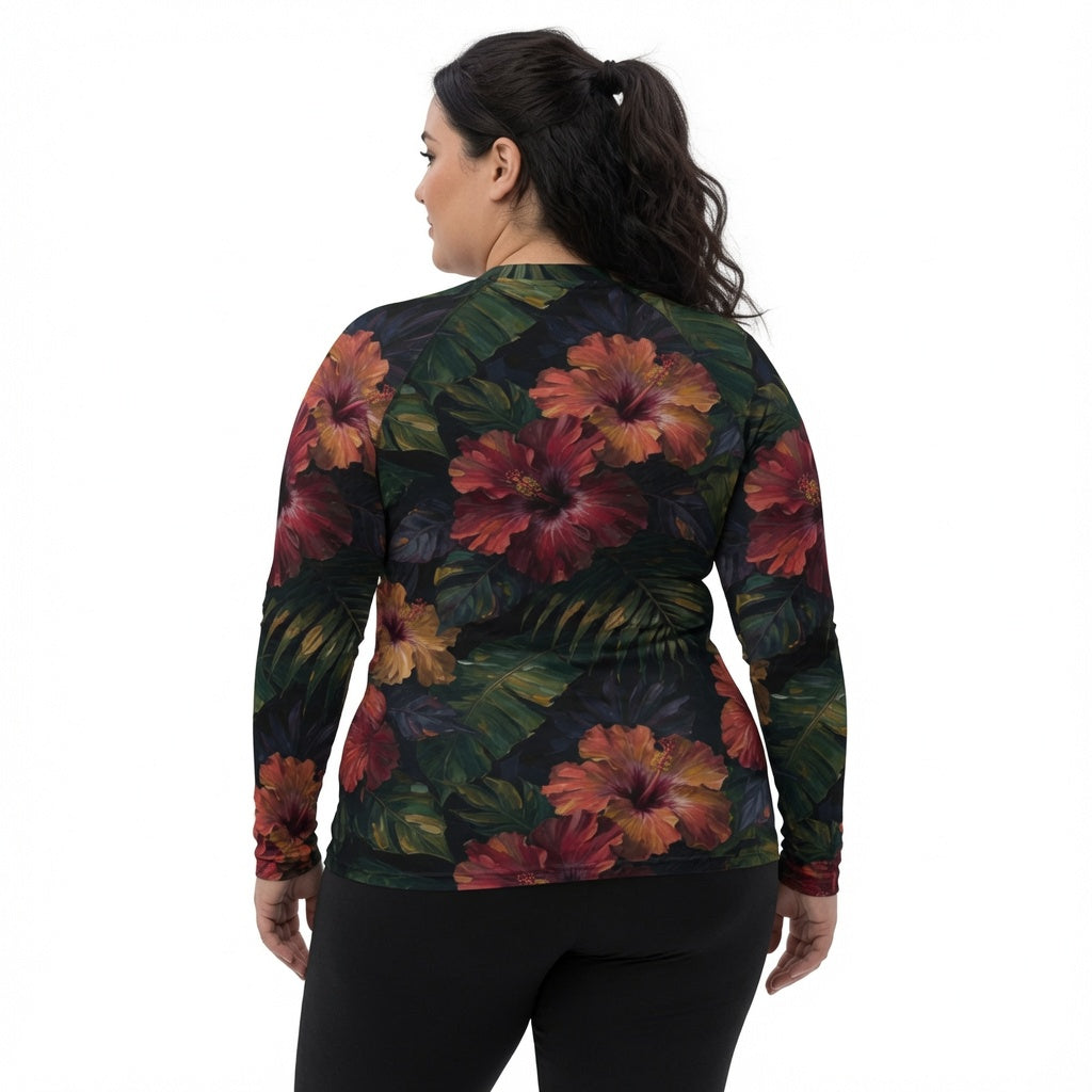 Midnight Bloom Performance Top
