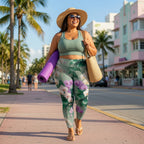 Orchid Paradise High Waist Leggings