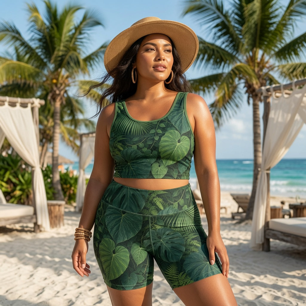 Botanical Paradise Yoga Set