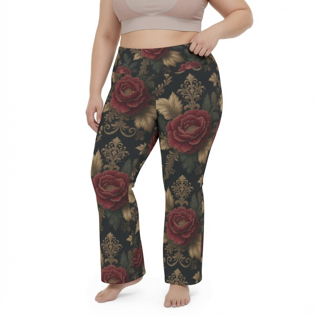 Midnight Holiday Flare Yoga Pants