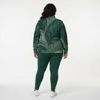 Kalani Modern Palm Luxe Track Jacket