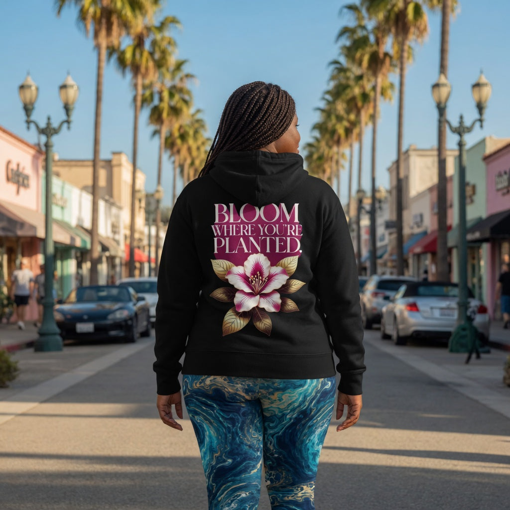 Bloom Where You're Planted Hoodie