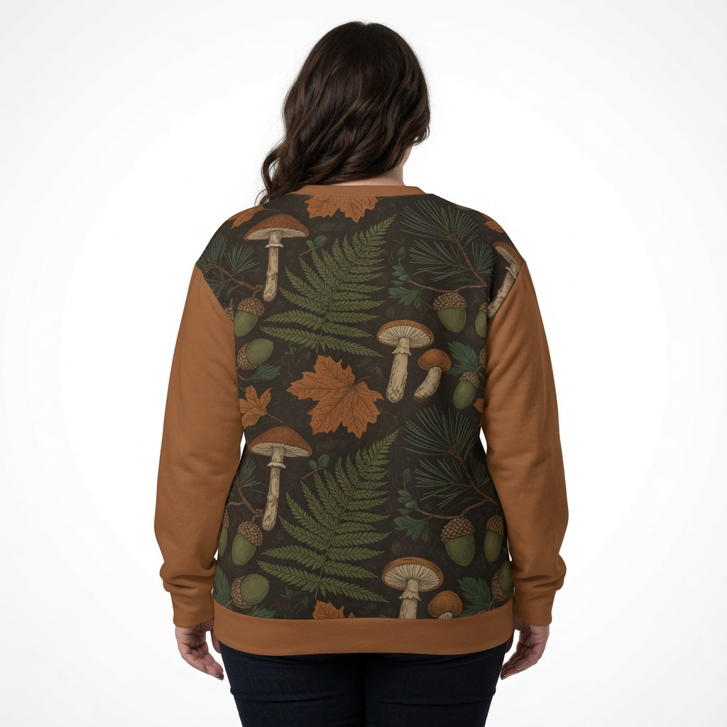 Cozy Forest Crewneck Sweatshirt