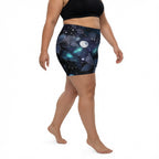 Moonshard High-Waist Biker Shorts