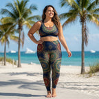 Jewel Mandala High-Waist Leggings