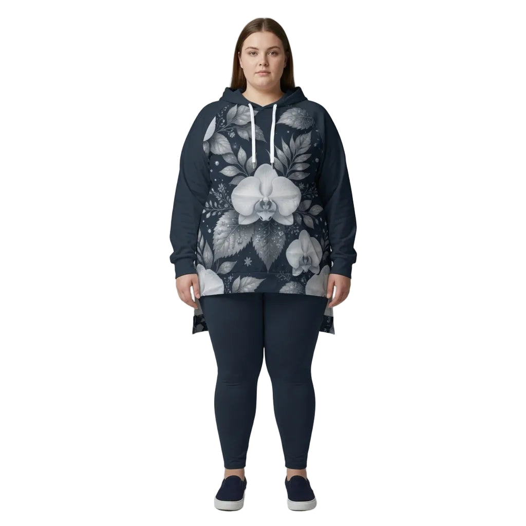 Bold Print Stretch Hoodie Set