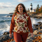 Autumn Botanicals Pullover Hoodie